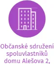 Občanské sdružení spoluvlastníků domu Alešova 2, České Budějovice, IČO: 70833311: vizualizace vztahů osob a společností
