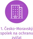 1. Česko-Moravský spolek na ochranu zvířat, IČO: 70853100: vizualizace vztahů osob a společností