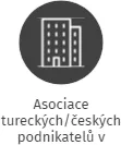 Asociace tureckých/českých podnikatelů v České republice, IČO: 70972249: vizualizace vztahů osob a společností