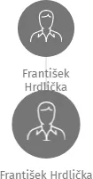František Hrdlička, IČO: 72608145: vizualizace vztahů osob a společností